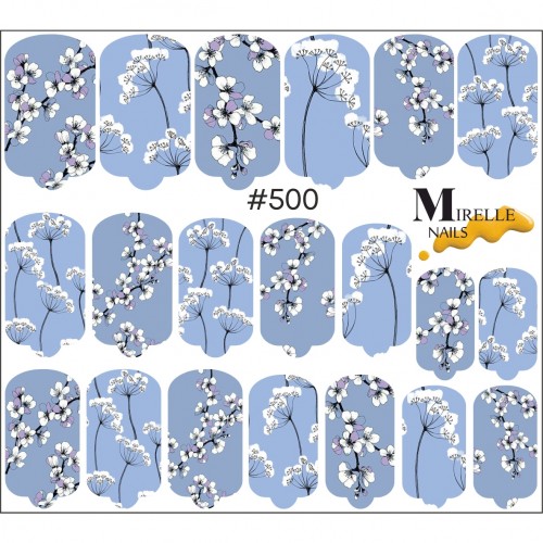 MIRELLE Термонаклейка № 500