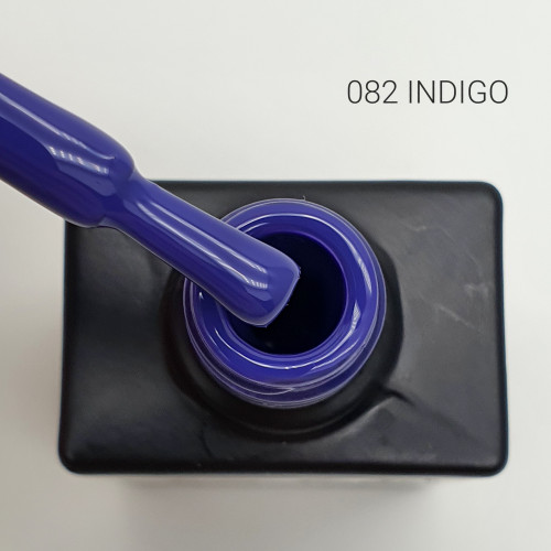 Цветной гель-лак для ногтей Black №082 Indigo, 12 мл