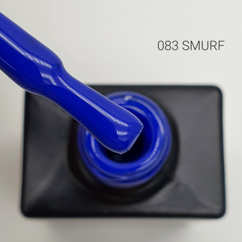 Цветной гель-лак для ногтей Black №083 Smurf, 12 мл