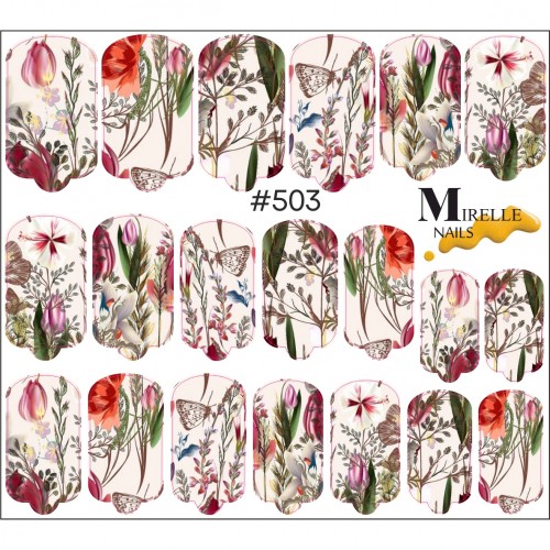MIRELLE Термонаклейка № 503