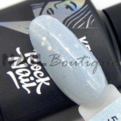 Цветной гель-лак для ногтей голубой RockNail Venus №545 Aurora, 10 мл