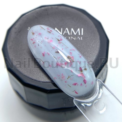 Гель для ногтей с сухоцветами Monami Frozen Pink, 5 гр