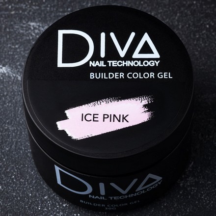 Моделирующий гель DIVA Builder Gel Ice Pink, 30 мл