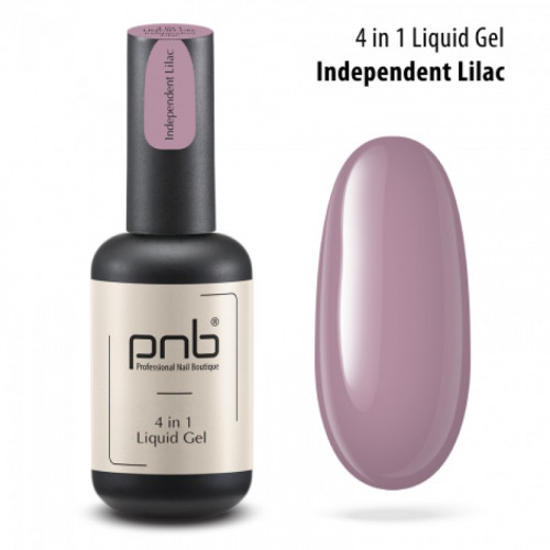 PNB Жидкий полигель Liquid Gel Independent Lilac, 17 мл