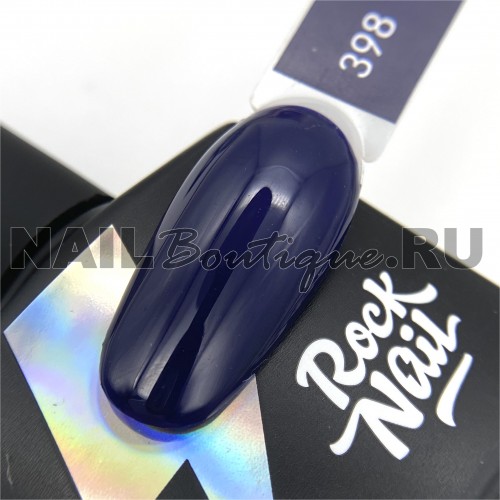 Цветной гель-лак для ногтей RockNail Mystery №398 Lost Raven, 10 мл