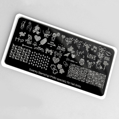 Пластина для стемпинга Swanky Stamping №60