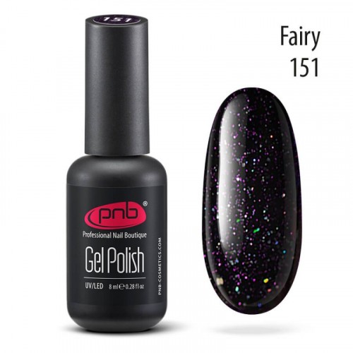 Цветной гель-лак для ногтей PNB Fairy Night №151 Fairy, 8 мл
