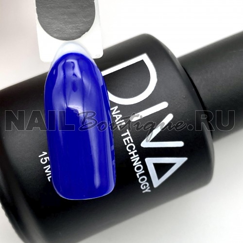 Цветной гель-лак для ногтей синий DIVA №006 (старая палитра), 15 мл