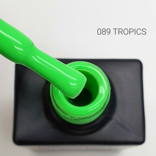 Цветной гель-лак для ногтей Black №089 Neon Tropico, 12 мл