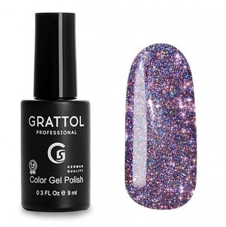 Grattol гель-лак светоотражающий Bright Cristal 03, 9 мл