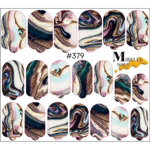 MIRELLE Термонаклейка № 379