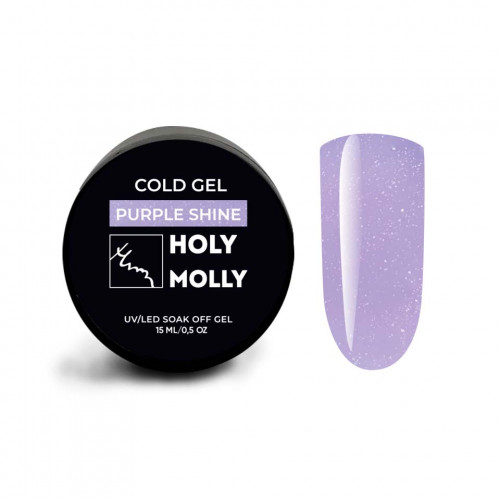 Holy Molly Cold Gel Purple Shine, 15 мл