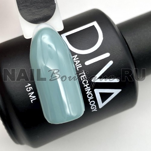 Цветной гель-лак для ногтей голубой DIVA №008 (старая палитра), 15 мл