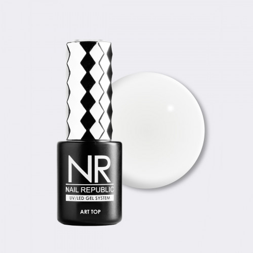 Топ для ногтей Nail Republic NR Art Top Gloss №024, 10 мл
