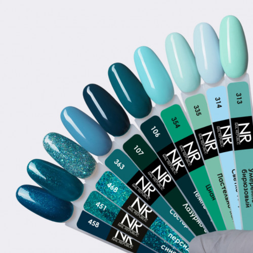 Nail Republic NR Гель-лак №335 Aquamarine, 10 мл