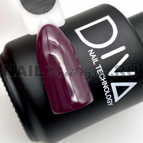 Цветной гель-лак для ногтей фиолетовый DIVA №010 (старая палитра), 15 мл