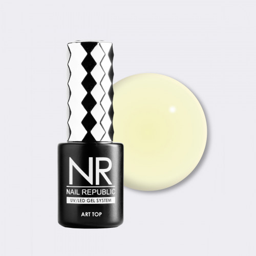 Топ для ногтей Nail Republic NR Art Top Gloss №025, 10 мл