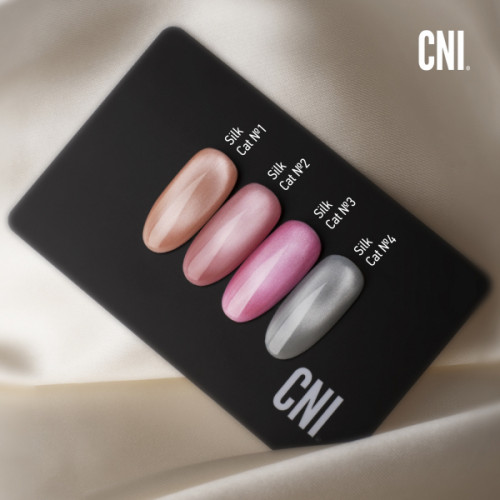 Цветной гель-лак для ногтей CNI Silk Cat №04 (№253), 9 мл