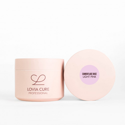 База камуфлирующая Lovia Cure Camouflage Light Pink, 30 мл