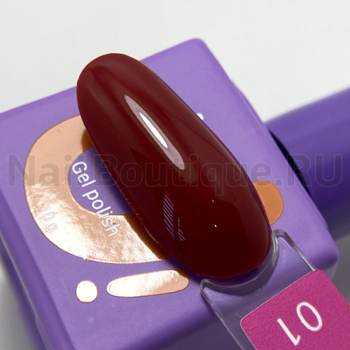 Цветной гель-лак для ногтей Joo-Joo Red №01, 10 мл