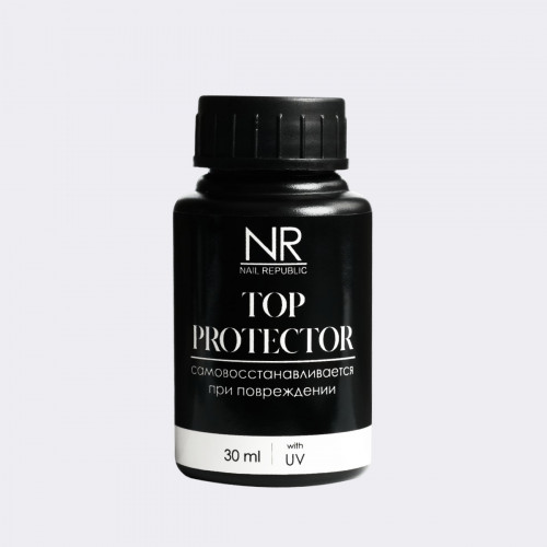 Топ для ногтей Nail Republic NR Top Protector c UV фильтром, 30 мл