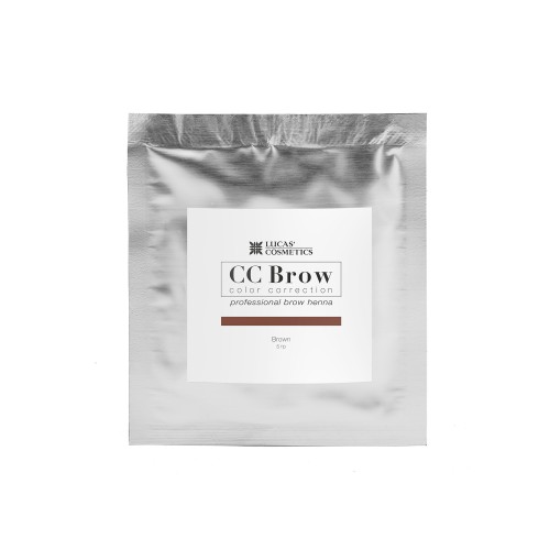 Хна для бровей CC Brow (brown) в саше (коричневый)
