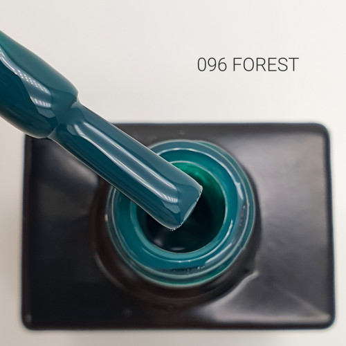 Цветной гель-лак для ногтей Black №096 Forest, 12 мл