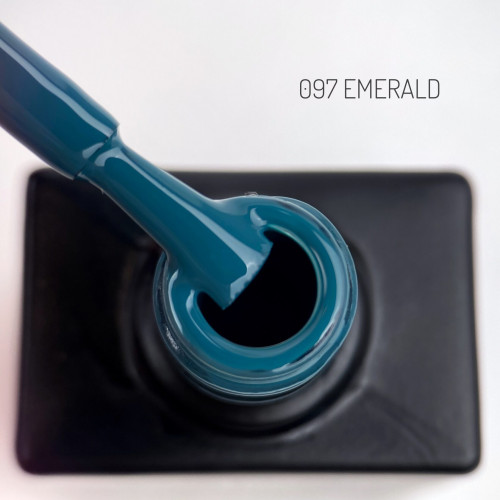 Цветной гель-лак для ногтей Black Professional №097 Emerald, 12 мл