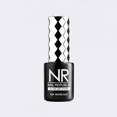 Топ для ногтей Nail Republic NR Top Protector без UV фильтра, 10 мл