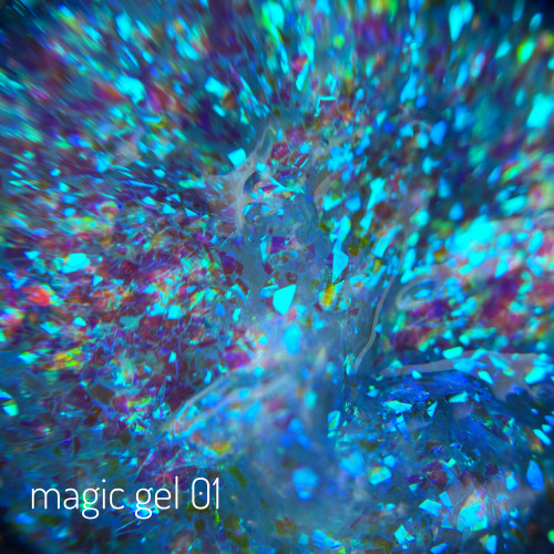 Гель конструирующий для ногтей Black Gel Construction Magic №01, 15 мл