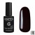 Цветной гель-лак для ногтей черный Grattol №097 Rouge Noir, 9 мл