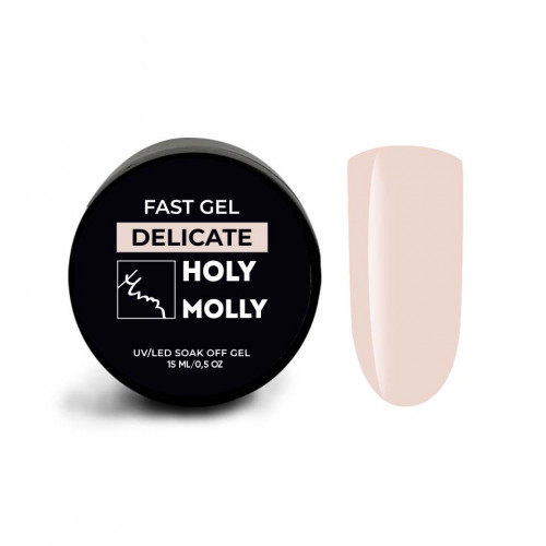 Holy Molly Fast Gel Delicate, 15 мл