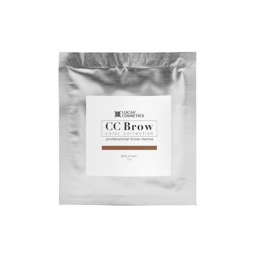 Хна для бровей CC Brow (grey brown) в саше (серо-коричневый)