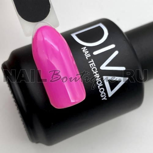 Цветной гель-лак для ногтей розовый DIVA №117 (старая палитра), 15 мл