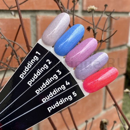 Цветной гель-лак для ногтей Holy Molly Pudding №01, 11 мл