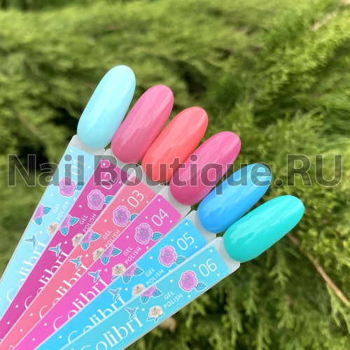 Цветной гель-лак для ногтей Луи Филипп Colibri №01, 10 мл