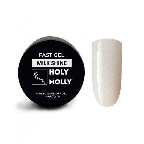 Holy Molly Fast Gel Milk Shine, 15 мл