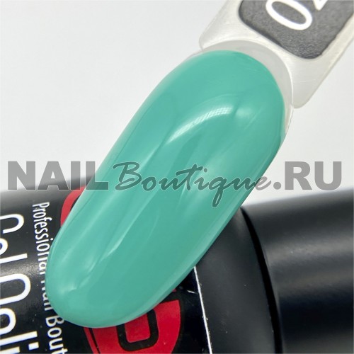 Цветной гель-лак для ногтей бирюзовый PNB Basic Collection №029 Tiffany