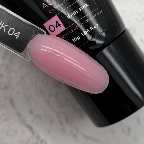 Акригель Bronze Acrygel #04 Baby Pink, 30 гр