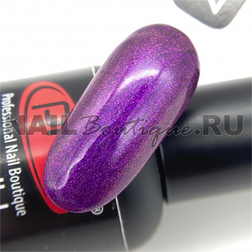 Цветной гель-лак для ногтей фиолетовый PNB Christmas Melody №241 Sol