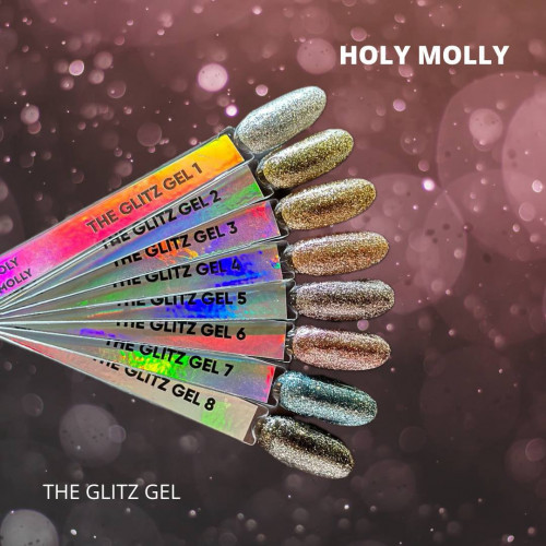 Holy Molly Гель-краска The Glitz №2, 5 мл