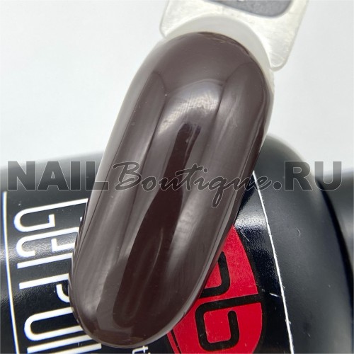 Цветной гель-лак для ногтей коричневый PNB Basic Collection №050 Chocolate