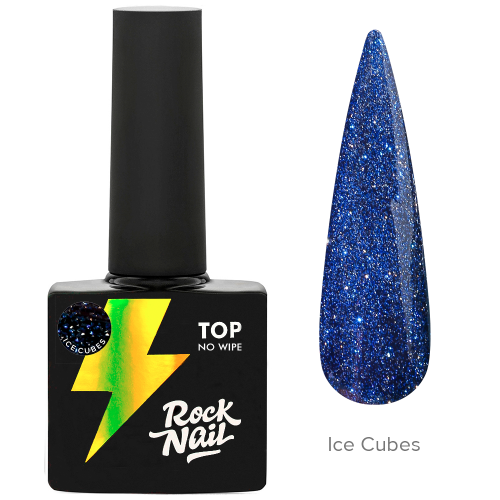 RockNail Топ светоотражающий Ice Cubes, 10 мл