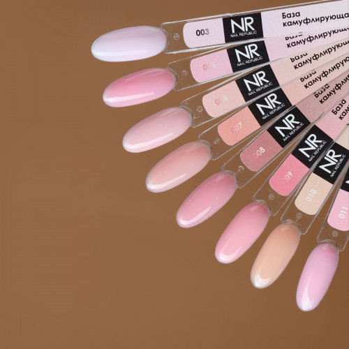 Nail Republic NR Base Камуфлирующая №005, 10 мл