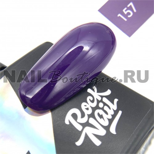 Цветной гель-лак для ногтей RockNail Basic №157 Grape Soda, 10 мл