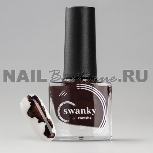 Swanky Stamping Акварельные краски РМ 02 коричневый, 5 мл