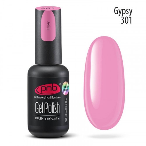 Цветной гель-лак для ногтей PNB Haute Couture №301 Gypsy, 8 мл