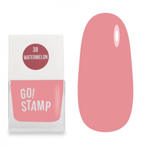Go Stamp Лак для стемпинга №38 Watermelon, 11 мл