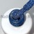 Цветной гель-лак для ногтей синий Луи Филипп Flash Party №02, 10 мл
