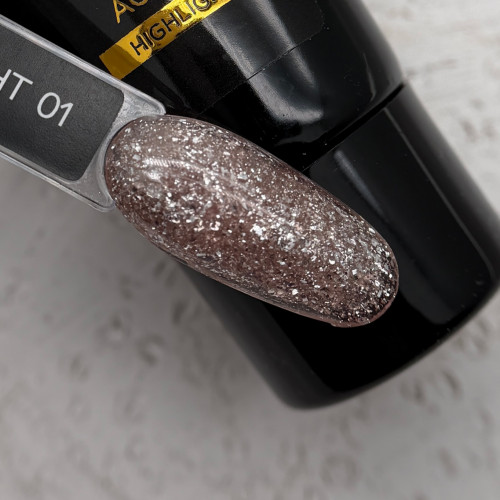 Акригель Bronze Acrygel Highlight #01, 30 гр